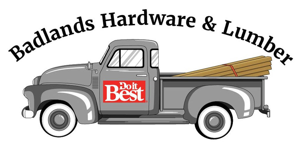 Badlands Hardware & Lumber New Logo